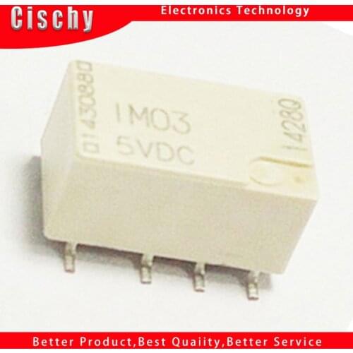 1pcs/lot IM03GR IM03GR-5V IM03 RELAY DPDT 2A 5V SOP-8 Best In Stock