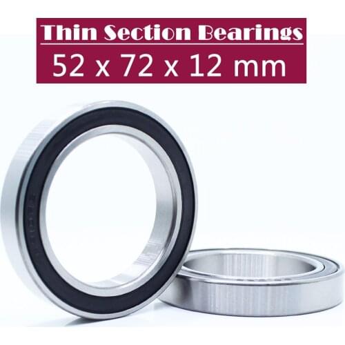 6910-2RS Bearing ABEC-1 (5PCS) 50x72x12 mm Metric Thin Section 6910 2RS Ball Bearings 6910RS 61910 RS