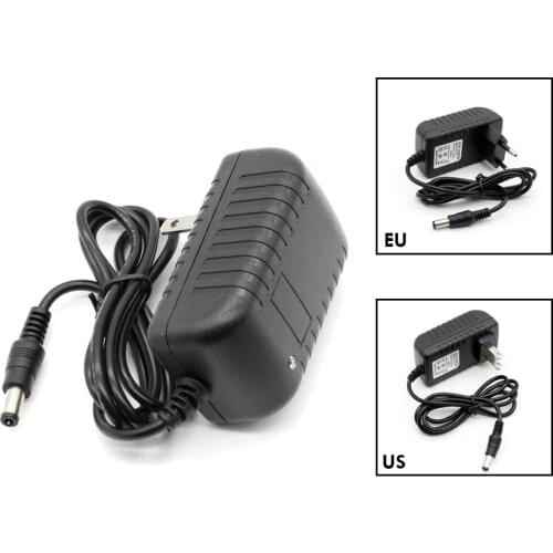 AC 100-240V DC 5V 12V 1A 2A 3A 5A 6A 8A 10A Adapter Power Supply 12 Volt Charger for LED Strips Light With Female connector