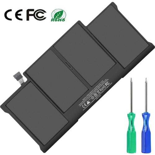 High Capacity Apple Laptop Battery A1377 A1405 A1496 for MacBook Air A1369 A1466 A1496 13" inch Li-Polymer 7.6V 55Wh