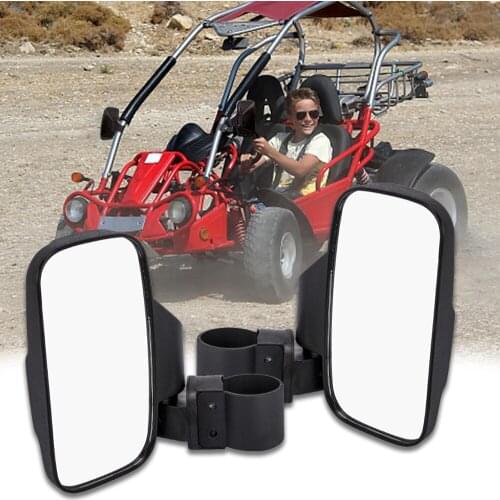1 Pair Universal Type ATV UTV Side Rear View Mirrors Motorcycle Rearview Mirror Accessories for Polaris RZR XP1000 XP1K Turbo