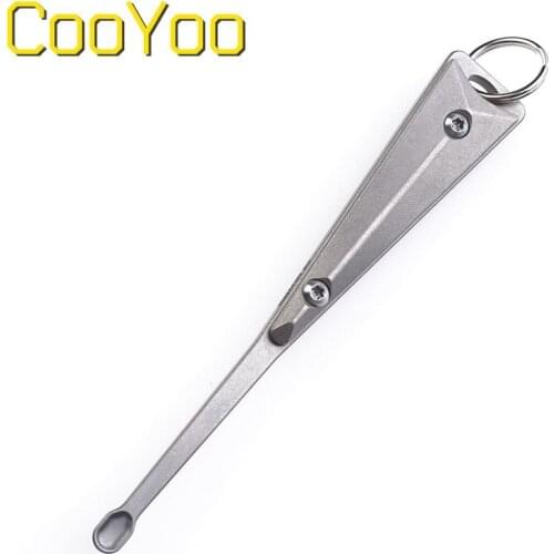 Cool friend CooYoo ear picking spoon EP2 ear picking artifact titanium alloy high-end adult portable keychain gift EDC