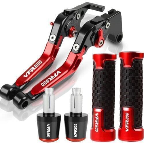 For HONDA VFR800 VFR 800 FIWI 1998 1999 2000 2001 Motorcycle Adjustable Brake Clutch Levers VFR800 Handle bar grips Accessories