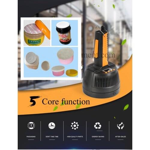 Electromagnetic induction foil bottle sealing machine