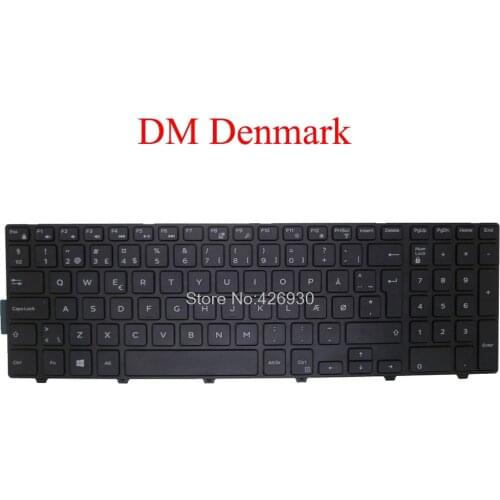 DM Keyboard For DELL For Inspiron 15 3541 3542 3543 5542 5545 5547 5551 5552 5555 5557 5558 5559 5759 7557 Denmark 05M48N 5M48N