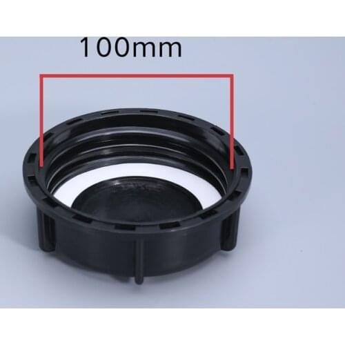 100mm black Plastic valve Lid IBC Tank valve Replace cap leak-proof Lid Durable Home Garden tool