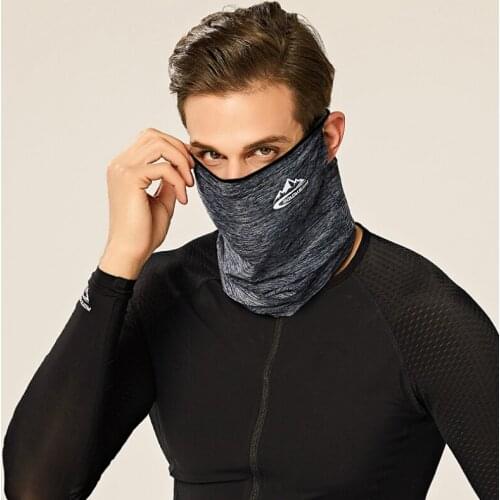 Cycling Half Face Mask Ice Silk Motorcycle Biker Neck Tube Scarf Snood Motorcycle Bike Headwear Cycling Half Face Mask