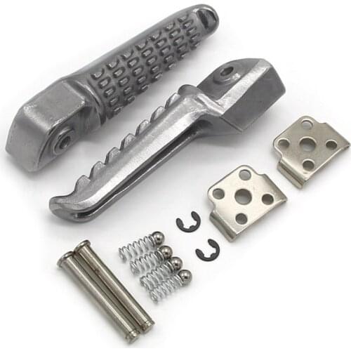 Motorcycle Rear Foot Pegs Footrest For Kawasaki Z750 Z750R EX650 Ninja 650 KLE650 Versys KLZ1000 1000 34028-0094 L 34028-0095 R