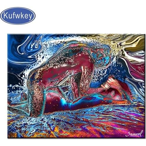 Fantasy Couple diy 5d diamond painting full Square/Round drill diamond embroidery kits Diamond Mosaic Abstract People Home Art