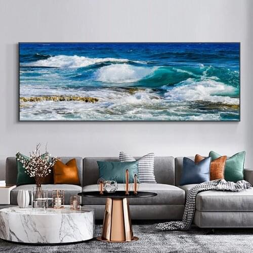 Wall Art Canvas Painting Seascape Poster Picture Landscape Posters and Prints Cuadros Wall Art Pictures For Living Room Decor