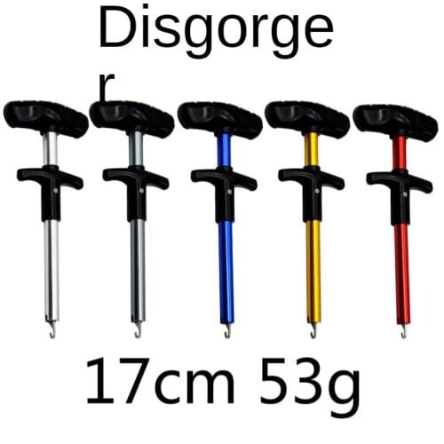 1PCS 17cm Portable T-Type Hook Pickup Device Remover Aluminum Alloy Lure Sea Fishing Tripping Gear