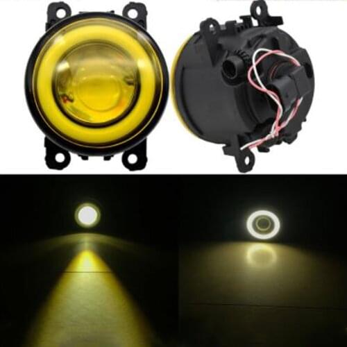 Fog Lights for Ford Focus 2 MK2 2009-2011 LED Fog Light Headlight Fog Lamps Halogen Angel eye fog lamp