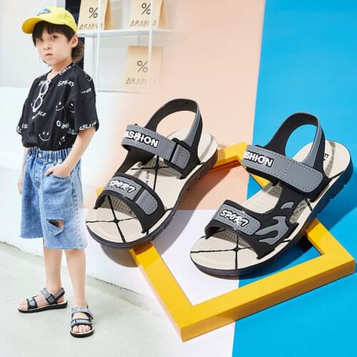 Boys Sandals Summer Childrens Boys Soft Bottom Non-slip Childrens Baby Shoes Childrens Shoes Boys Shoes