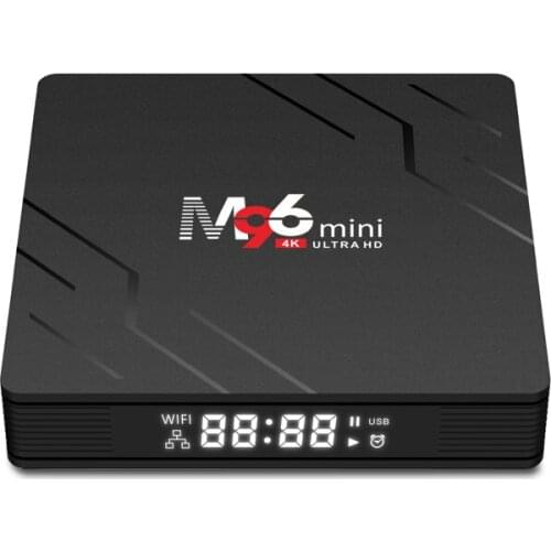 Transpeed Android 9 TV BOX M96Mini 2.4G& 5G Wifi 8G 16G 4k TV receiver Media player HDR+ High Qualty Very Fast Box