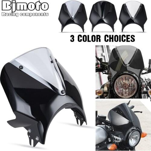 Windscreen Windshield Wind Shield Screen Fairing Protector For Yamaha XSR700 2018-2020 XSR900 2016-2020 Motorcycle Accessories