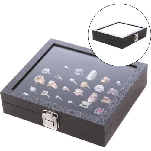 Jewelry Rings Display Stand, Storage Box, Rings Jewelry Box, Rings Holder Case