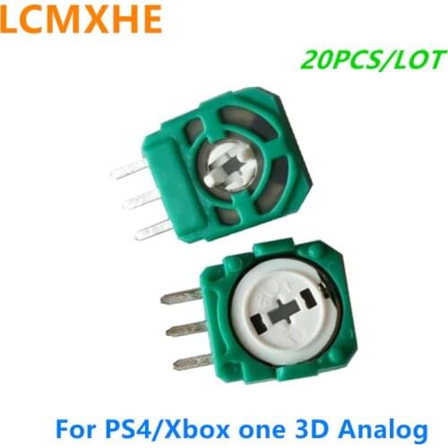 20pc 3D Analog Joystick potentiometer sensor module Axis Resistors for Playstation4 PS4 Controller Micro Switch replacement