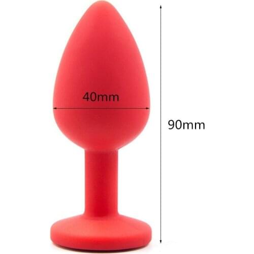 Adult anal toys dildo anal Silicone Butt Plug Anal Plug No Vibration Anal Sex Toys for Woman Men Gay prostate massagers large