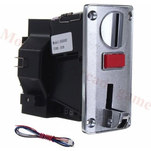 DG600F 6 Different Multi Coin Acceptor for Vending Machine CPU Coin Selector For Washing Machine Arcade Game Machine