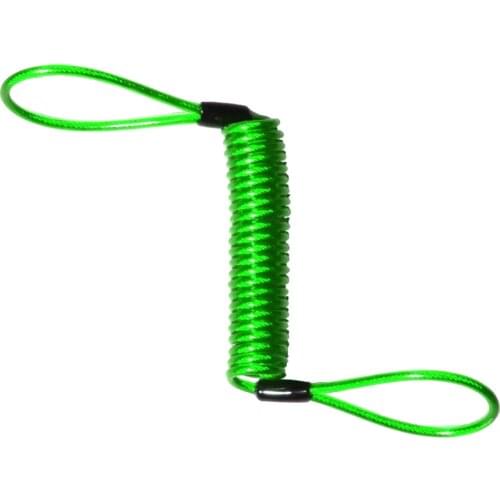 Motorcycle Scooter Lock Security Spring Reminder Cable Bike Motorbike Tool
