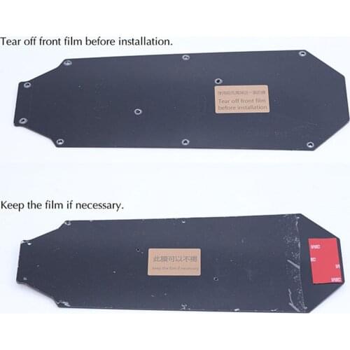 Nylon Bottom Guard Plate Chassis Armor for 1/7 ARRMA MOJAVE EXB Upgrade Accessories