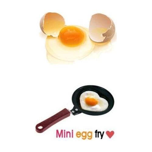 New Arrive Cooking egg tools kitchen gadgets Mini cartoon Cake tools pot Fried Egg Pancake love Heart Shape Egg non-stick Pan