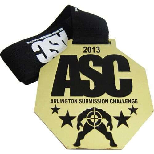 Wholesale Custom Copper/Bronze/Nickel Arlington Submission Challenge Medal k200173