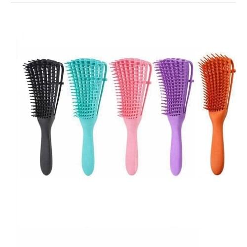 Octopus Detangling Comb Dry Wet Curly Hair Anti Static Ribs Hair Brush Comb Scalp Massage Brushes Bathroom Accessories