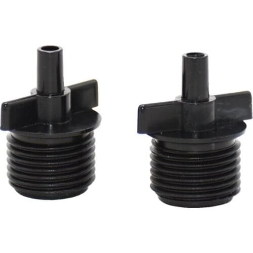 Atomizing Nozzle Connectors 6mm to 1/2" Male Thread Connectors Agriculture Garden Irrigation Fog nozzle Fittings 200 Pcs
