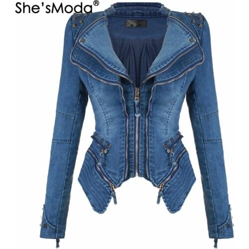 Женские куртки She'sModa China At AliExpress