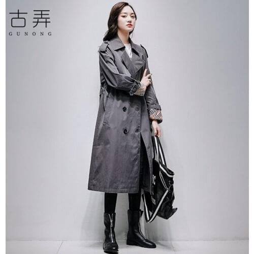 Temperament High End Brand Windbreaker Womens New Korean Version in 2021