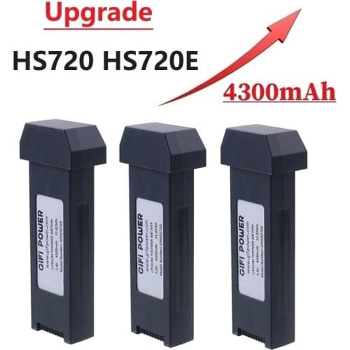 7.4V 4300mah Upgrade battery for HS720 HS720E Remote Control Drone Quadcopter spare parts Accessories 7.4V Battery for HS720