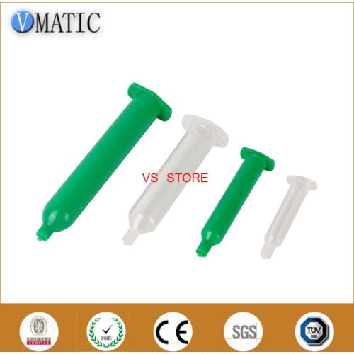Free Shipping 50cc/ml Japan Transparent Glue Dispensing Pneumatic Syringe Dispensing Dispenser Syringe With Piston