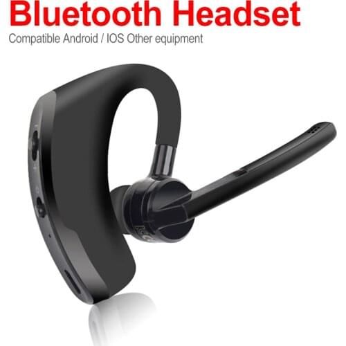 V8/V9 Wireless Bluetooth Headset Bluetooth Earphone Business Headphones with Mic Handsfree for Driving Car for Cell Phone