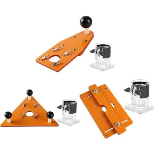 Circle Cutting Jig For Wood Routers Electric Hand Trimmer Milling Circle Trimming Machine Balance Board With Work Bench