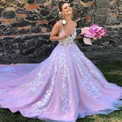 A Line White Lace Evening Dresses Long Floral Appliques Prom Dresses Sweetheart Backless Party Gown Floor Length Formal Vestidos