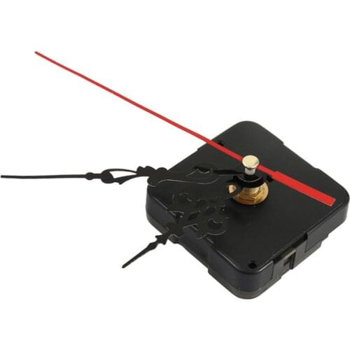 DIY Clock Mechanism Classic Hanging Black Quartz Watch Wall Clock Movement Mechanism Parts Repair Replacement Essential Tools