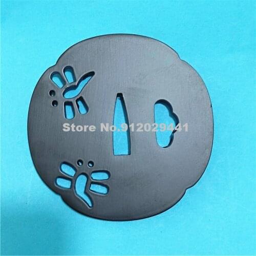 New Strong Iron Steel Guard Tsuba For Japan Japanese Sword Samurai Katana Nice