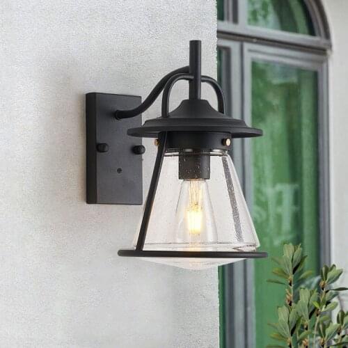 New waterproof led outdoor wall lamp corridor balcony garden light spot lamps and lanterns outside the garden wall