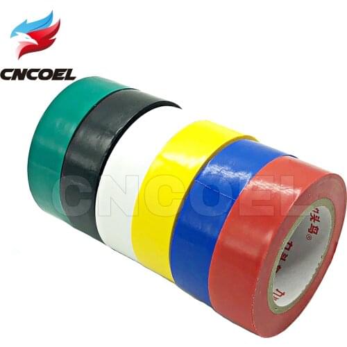 1 Roll PVC Self-adhesive Vinyl Electric Tool 18MM10M Electrical Insulating Tape High-temperature Insulation Flame Retarda