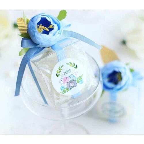 50pcs birthday party decorations cadeau baby shower favor gift box plastique gift candy box упаковка gift bag small plastic box