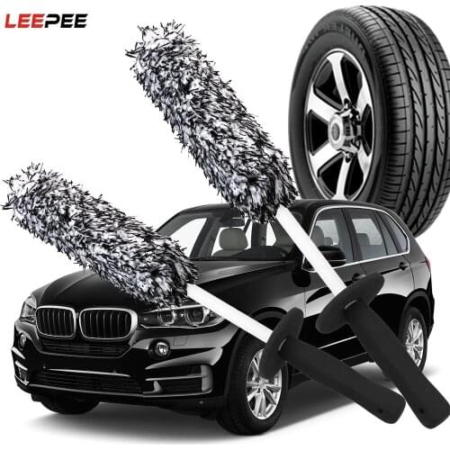 Universal Dust Remover Non-Slip Handle Car Washing Wheel Tire Brush Car Cleaning Brush