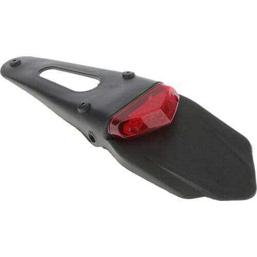 Rear License Plate LED Stop Tail Light for Motorbike Motorcycle