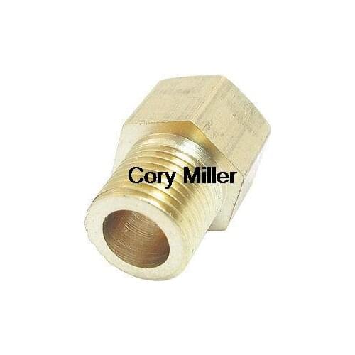 1/8" BSP x 1/8" BSP Thread Male to Female Hex Bushing Fitting Straight Adapter