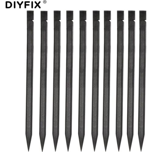 DIYFIX 10 in 1 Plastic Spudger Anti Static Nylon Stick Pry Opening Tool for iPhone iPad Samsung Cellphone Repair Hand Tools Set