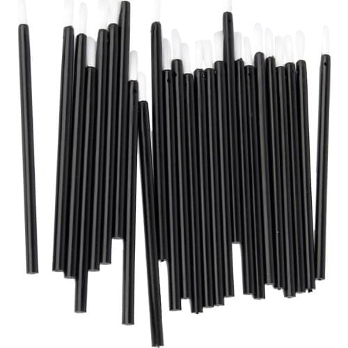 25pcs/Set Disposable Lip Brushes Make Up Brush Lipstick Lip Gloss Wands Applicator Beauty Cosmetic Tool