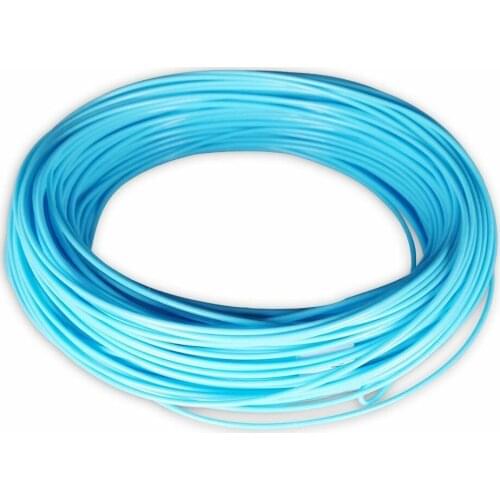 Aventik Blu Galleggiante Pesca Mosca Linea con Saldato Loop L