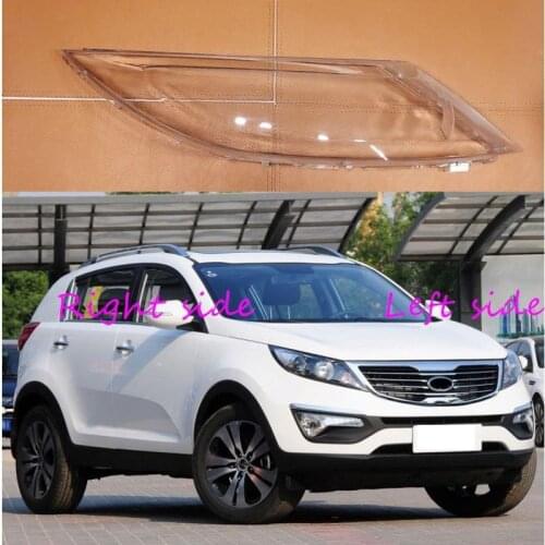 Car Headlamp Lens For Kia Sportage R 2009 2010 2011 2012 Car Headlight cover Headlamp Lens Auto Shell Cover