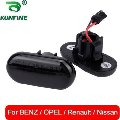 Car Led Side Marker Flowing Water Flicker Turn Light for Benz Smart Fortwo W453 C453 2014 2015 2016 2017 2018 2019 2020