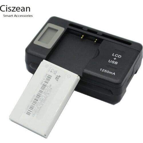 Ciszean 1x Replacement BLB-2 Battery + LCD Universal Charger For Nokia 6590 5210 6500 6510 3610 8270 8910 8910i 8210 7650 6590i